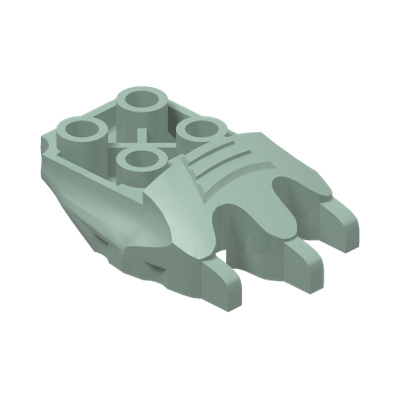 Dinosaur Foot · Réf. BrickLink 40393 · Couleur BrickLink : Sand Green