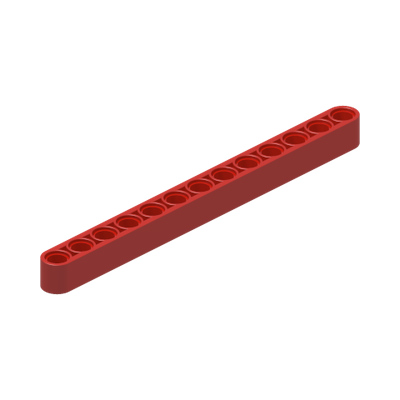 TECHNIC 13M BEAM · LEGO 4522938 (réf. BrickLink 41239) · Bright Red (réf. BrickLink Red)