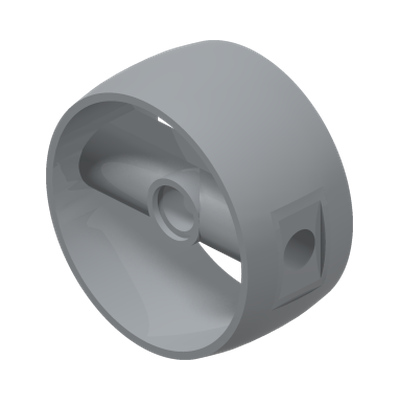 TURBINE Ø31.81 X 2 · Medium Stone Grey (réf. BrickLink Light Bluish Gray)