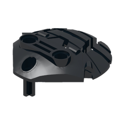 Bionicle Weapon 5 x 5 Shield with Triple Blasters · Réf. BrickLink 41662 · Couleur BrickLink : Black