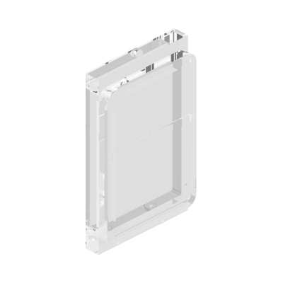 Glass for Train Door with Lip on Top and Bottom · LEGO 418340 (réf. BrickLink 4183) · Couleur BrickLink : Trans-Clear