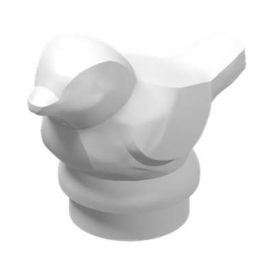 BIRD, NO. 9 · LEGO 6253308 (réf. BrickLink 41835) · White (réf. BrickLink White)