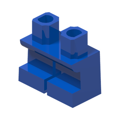 MINI LEG · Bright Blue (réf. BrickLink Blue)