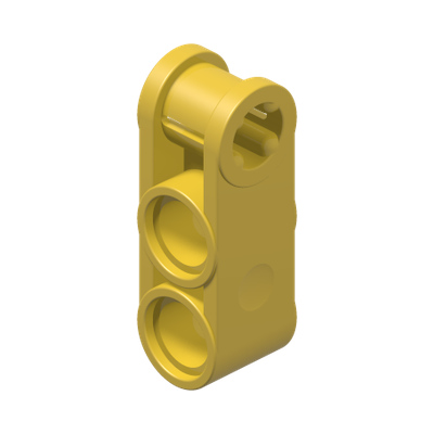 CROSS BLOCK 3M · LEGO 6273711 (réf. BrickLink 42003) · Bright Yellow (réf. BrickLink Yellow)
