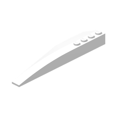 Wedge 12 x 3 Right · LEGO 6021071 (réf. BrickLink 42060) · Couleur BrickLink : White