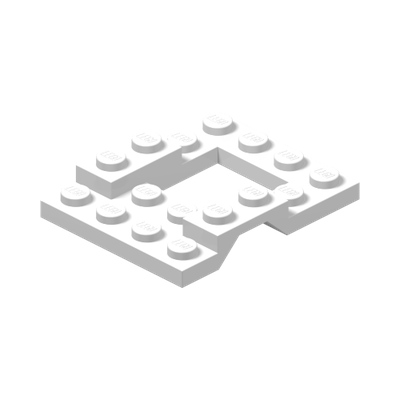 Vehicle, Base 4 x 5 · LEGO 4188193 (réf. BrickLink 4211) · Couleur BrickLink : White