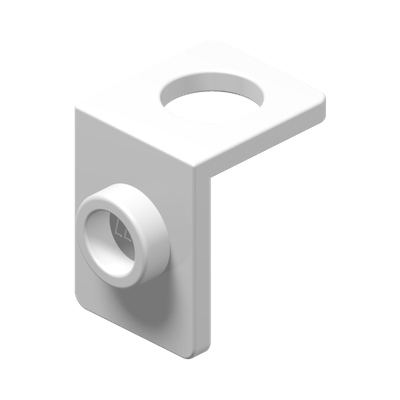 Minifigure Neck Bracket with Back Stud - Thin Back Wall · LEGO 6167602 (réf. BrickLink 42446) · Couleur BrickLink : White