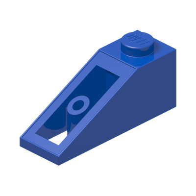 ROOF TILE 1X3/25° · Bright Blue (réf. BrickLink Blue)