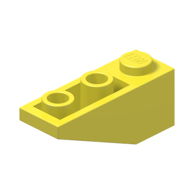 ROOF TILE 1X3/25° INV. · Cool Yellow (réf. BrickLink Bright Light Yellow)