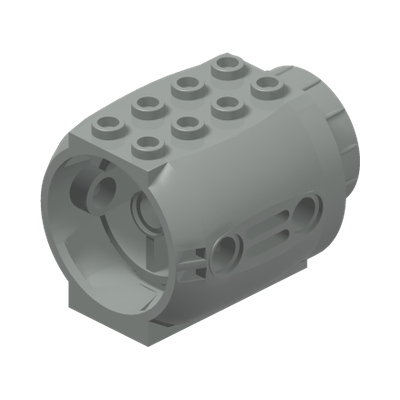 Engine, Large · Réf. BrickLink 43121 · Couleur BrickLink : Light Gray