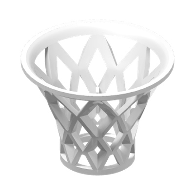 Sports Basketball Net · LEGO 4174044 (réf. BrickLink 43374) · Couleur BrickLink : White