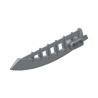 Bionicle Weapon Air Katana · LEGO 4178663 (réf. BrickLink 44033) · Couleur BrickLink : Pearl Light Gray