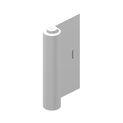 Door 1 x 3 x 4 Right · Réf. BrickLink 446 · Couleur BrickLink : White
