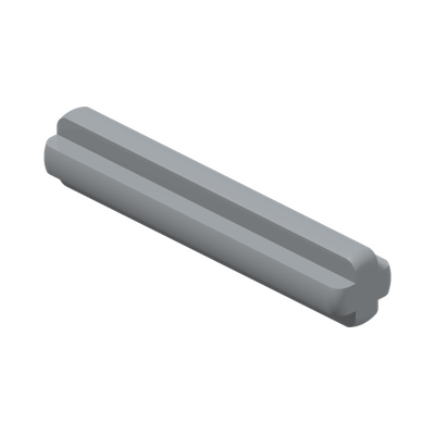 CROSS AXLE 3M · Medium Stone Grey (réf. BrickLink Light Bluish Gray)