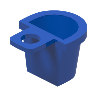 Minifigure Container D-Basket