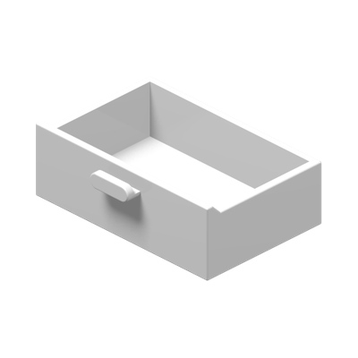 DRAWER · LEGO 4520636 (réf. BrickLink 4536) · White (réf. BrickLink White)