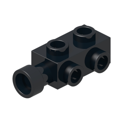 MOTOR 1X2X2/3 · Black (réf. BrickLink Black)