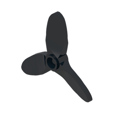 Propeller 3 Blade 5.5 Diameter · LEGO 461776 (réf. BrickLink 4617) · Couleur BrickLink : Black