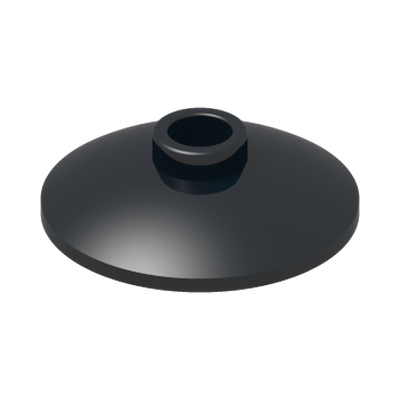PARABOLA Ø16 · Black (réf. BrickLink Black)