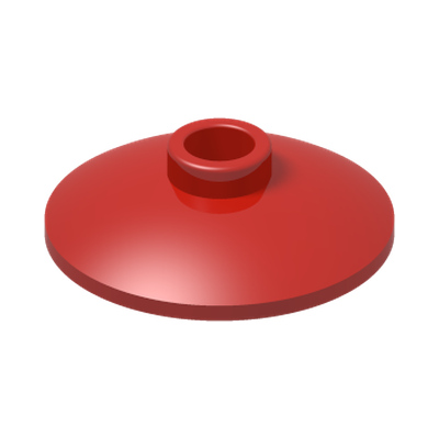 SATELLITE DISH Ø16 · Bright Red (réf. BrickLink Red)