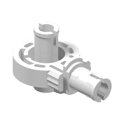 JOINT LINK W. BUSH · LEGO 6352203 (réf. BrickLink 47455) · White (réf. BrickLink White)