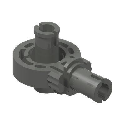 JOINT LINK W. BUSH · Dark Stone Grey (réf. BrickLink Dark Bluish Gray)