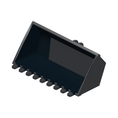Vehicle, Digger Bucket 9 Teeth 4 x 8, Flat Inside with Locking 2 Finger Hinge · LEGO 4209729 (réf. BrickLink 47508) · Couleur BrickLink : Black