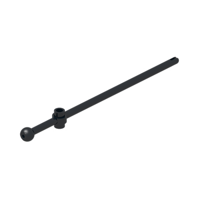 Bar  12L with Open Stud, Tow Ball, and Slit (Boat Mast)