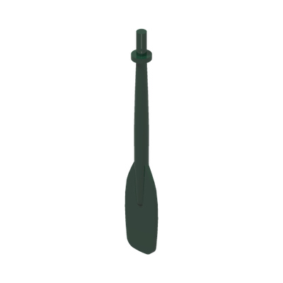Boat, Oar with Bar Handle · LEGO 4277220 (réf. BrickLink 4794b) · Couleur BrickLink : Dark Green