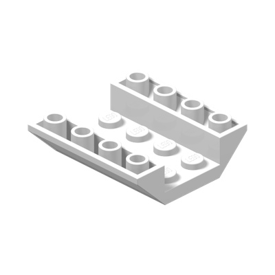 Slope, Inverted 45 4 x 4 Double · LEGO 4289569 (réf. BrickLink 4854) · Couleur BrickLink : White