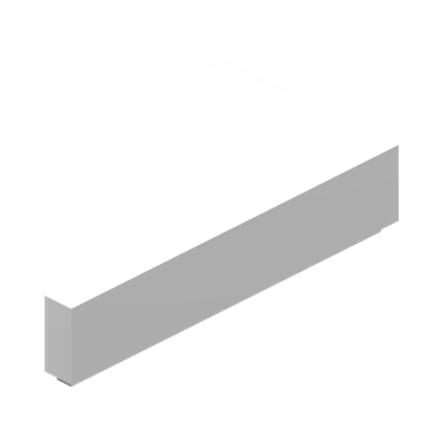 TILE 1X2, DEG. 45, CUT, RIGHT · LEGO 6510140 (réf. BrickLink 5092) · White (réf. BrickLink White)