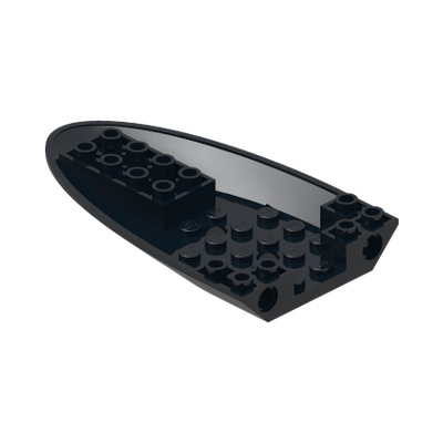 ROOF TILE 6X10, INV. DEG. 45 W/ BOW