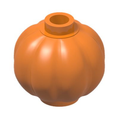 VEGETABLE, NO. 3 · LEGO 6267125 (réf. BrickLink 51270) · Bright Orange (réf. BrickLink Orange)
