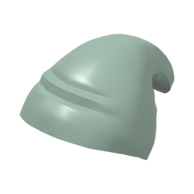Minifigure, Headgear Slouch Hat, Dwarf / Gnome with Tip Facing Backwards, Creases at Front and Back · LEGO 6486482 (réf. BrickLink 5320) · Couleur BrickLink : Sand Green