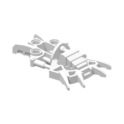 Bionicle Foot Toa Inika Clawed · Réf. BrickLink 53542 · Couleur BrickLink : White