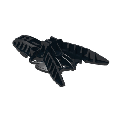 Bionicle Foot Piraka Mechanical · Réf. BrickLink 53568 · Couleur BrickLink : Black