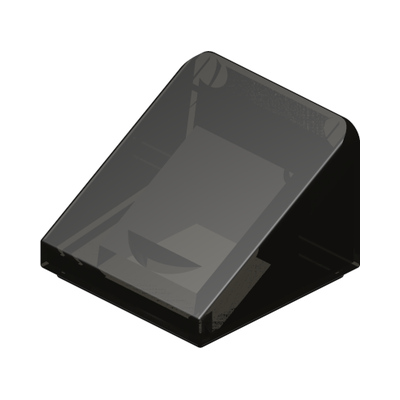 ROOF TILE 1X1X2/3 · Tr. Brown (réf. BrickLink Trans-Brown (Old Trans-Black))