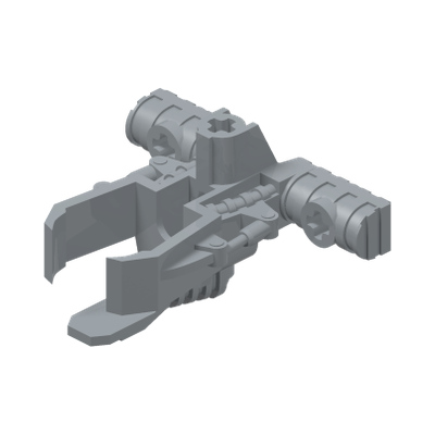 Bionicle Zamor Sphere Launcher · LEGO 4494490 (réf. BrickLink 54271) · Couleur BrickLink : Pearl Light Gray
