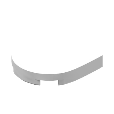 TILE 2X2, 1/2 CIRCLE · LEGO 6541091 (réf. BrickLink 5520) · White (réf. BrickLink White)