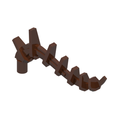 Tail Ø 3,2 · Reddish Brown (réf. BrickLink Reddish Brown)