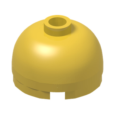 FINAL BRICK 2X2 · Bright Yellow (réf. BrickLink Yellow)