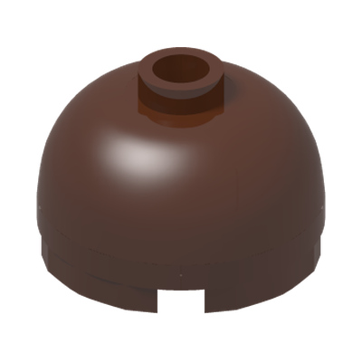 FINAL BRICK 2X2 · Reddish Brown (réf. BrickLink Reddish Brown)