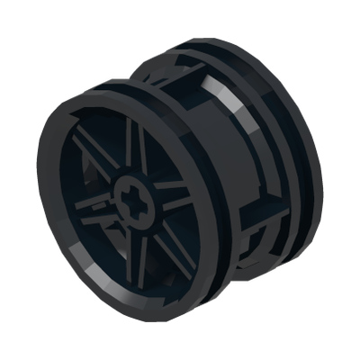RIM WIDE W.CROSS 30/20 · Black (réf. BrickLink Black)