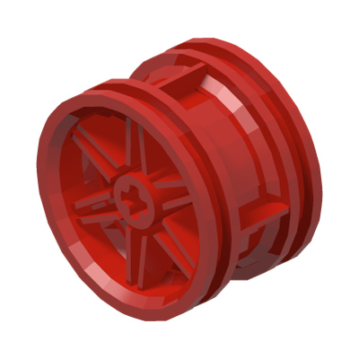 RIM WIDE W.CROSS 30x20 · Bright Red (réf. BrickLink Red)