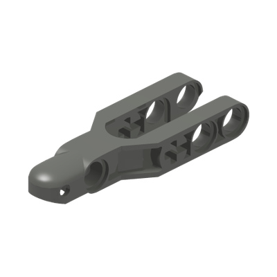 FORM 5M W. BALL CUUP · LEGO 6278260 (réf. BrickLink 57515) · Dark Stone Grey (réf. BrickLink Dark Bluish Gray)