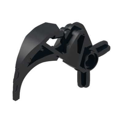 Bionicle Weapon Barraki Mantax Pincer · LEGO 4529331 (réf. BrickLink 57565) · Couleur BrickLink : Black