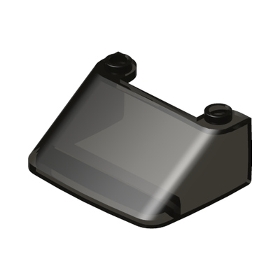 Windscreen 3 x 4 x 1 1/3 Large Glass Surface · LEGO 6247359 (réf. BrickLink 57783) · Tr. Brown (réf. BrickLink Trans-Brown (Old Trans-Black))