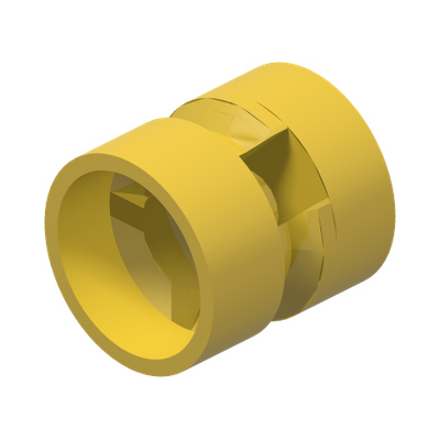 RIM WIDE W. HOLE Ø11 · Bright Yellow (réf. BrickLink Yellow)
