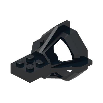 Propeller Housing · LEGO 604026 (réf. BrickLink 6040) · Couleur BrickLink : Black