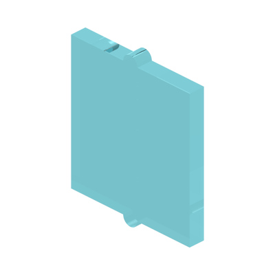 GLASS FOR FRAME 1X2X2 · Tr. Light Blue (réf. BrickLink Trans-Light Blue)